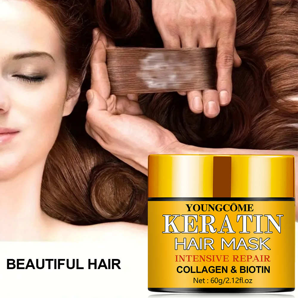 Hair Care Collagen - Haarreparaturen, Haarmaske, ätherisches Öl, nährend, für
