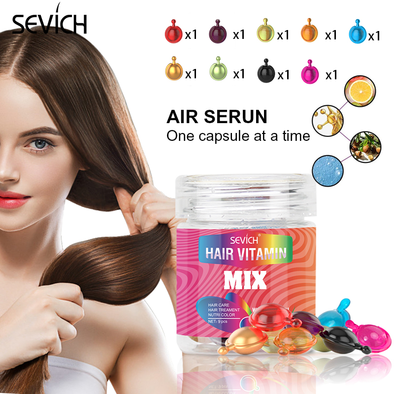 Hair Care Collagen - Sevich Haar-Vitamin-Kapsel, Keratin-Öl, repariert geschädigtes Haar,