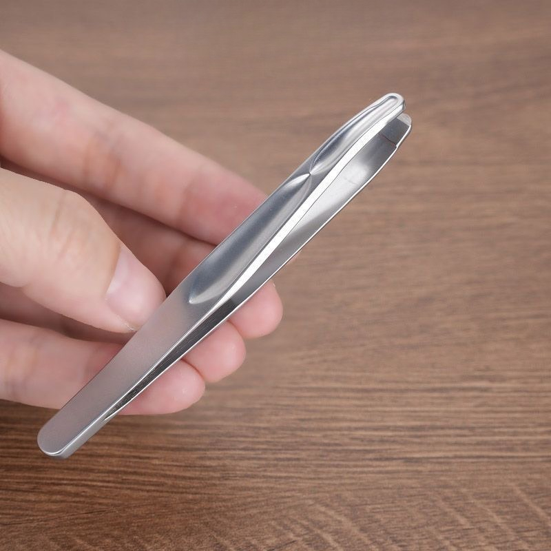 Hair Care Tools - Edelstahl-Pinzette zum Trimmen von Augenbrauen, Schnurrbart