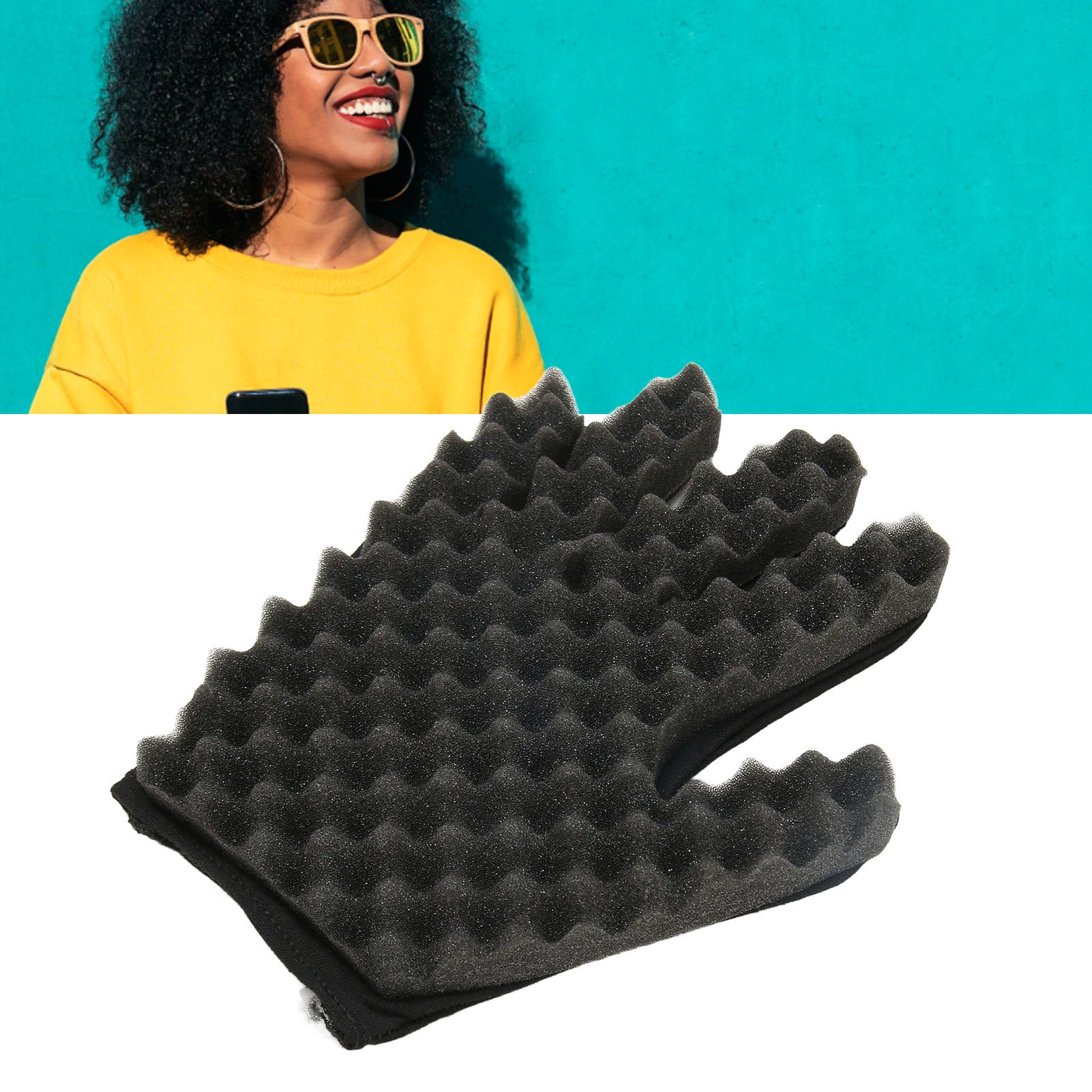 Lockenwickler-Handschuh Afro-S – Twist Sponge Coil Bewertung und Preis