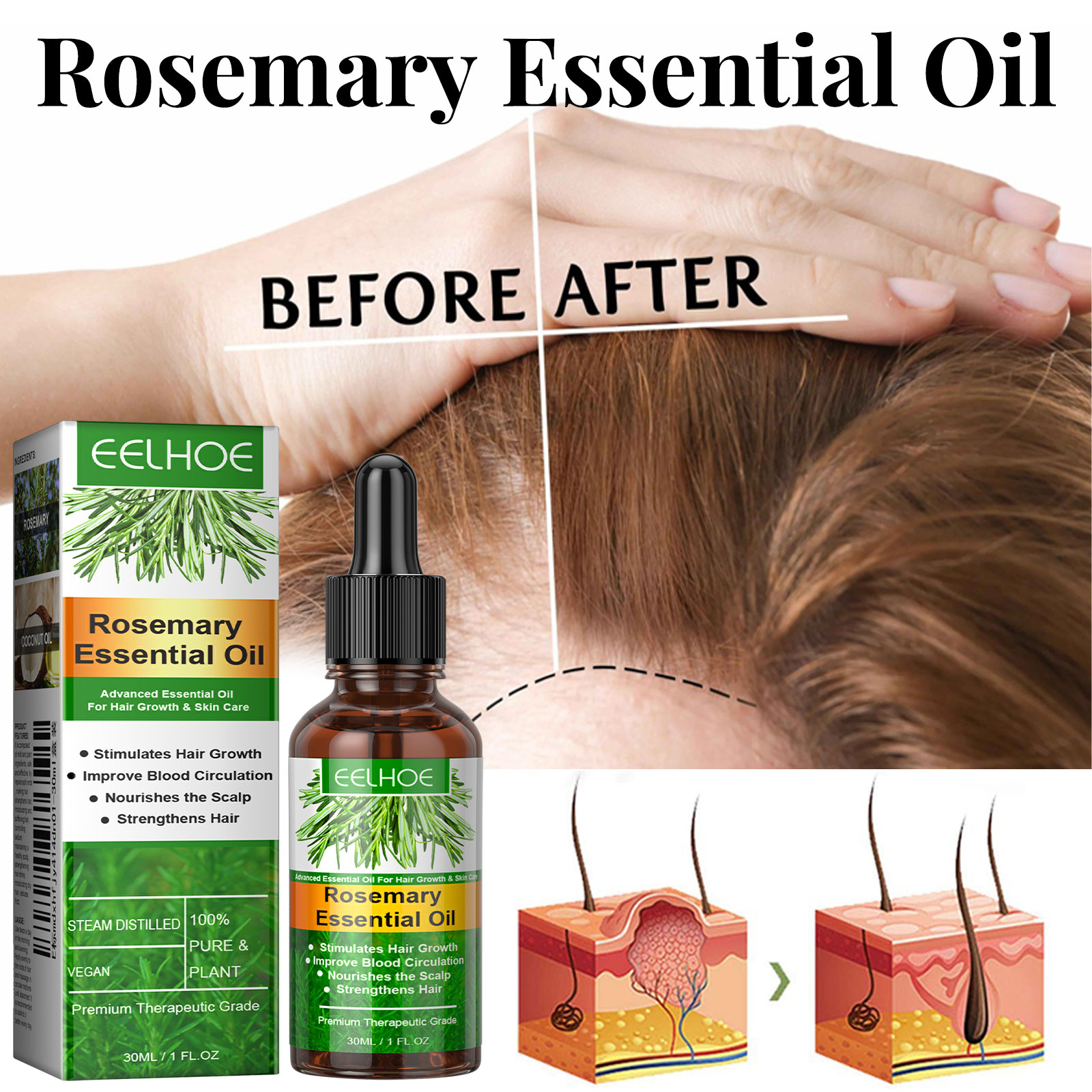 Haarwachstumsserum, schnell wa – Hair Care Essence Oil Spray Bewertung und Preis