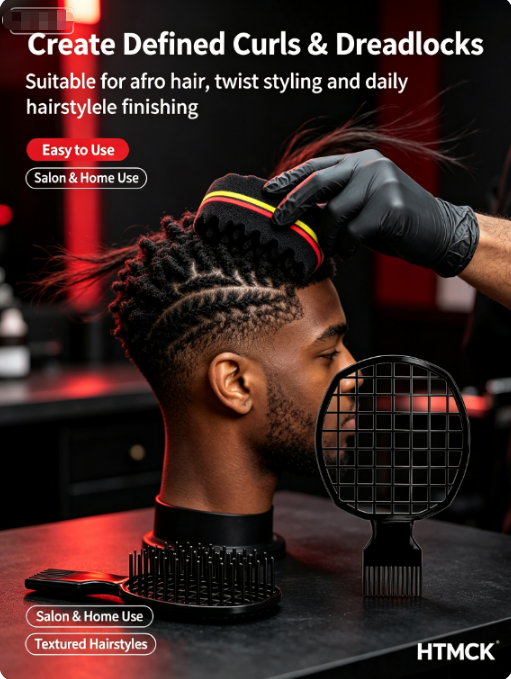 Afro-Haar-Schwamm-Bürsten-Set, – Twist Sponge Coil Bewertung und Preis