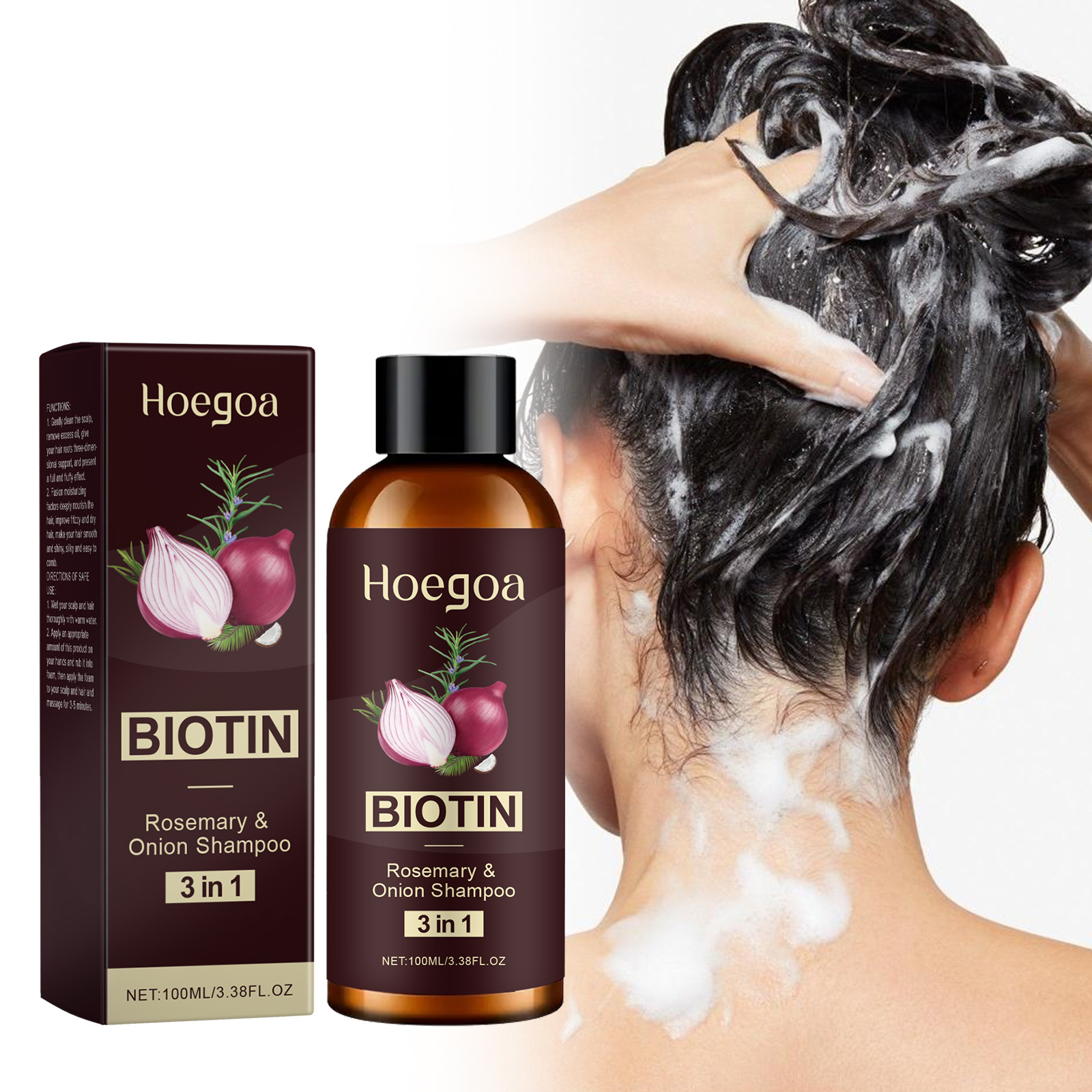 3-in-1-Rosmarin-Biotin-Shampoo – Biotin Shampoo Thickening Bewertung und Preis