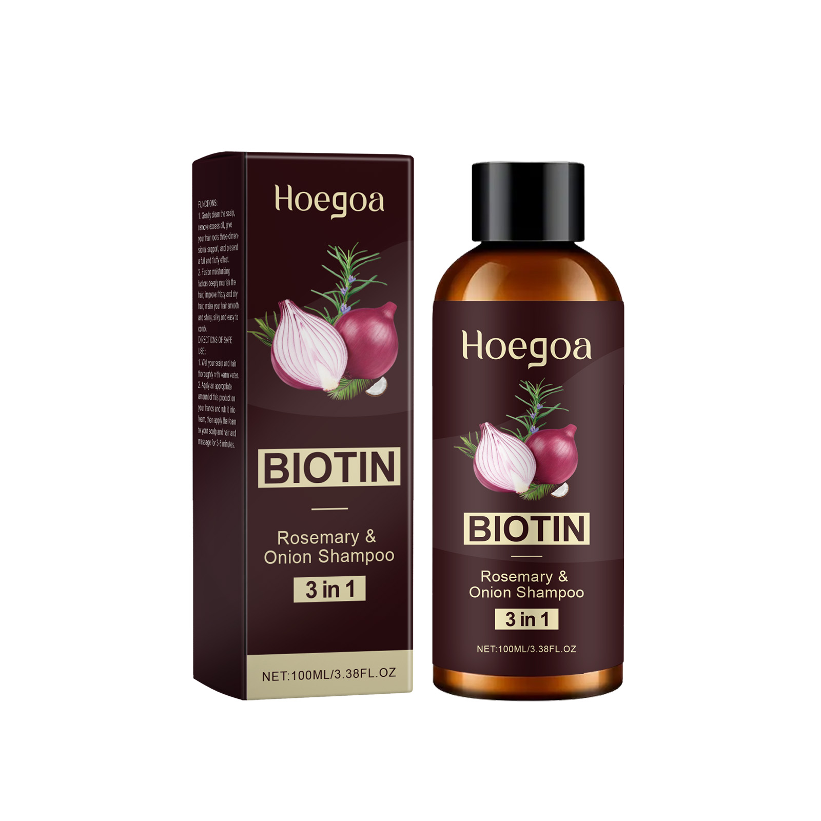 3-in-1-Rosmarin-Biotin-Shampoo – Biotin Shampoo Thickening Bewertung und Preis