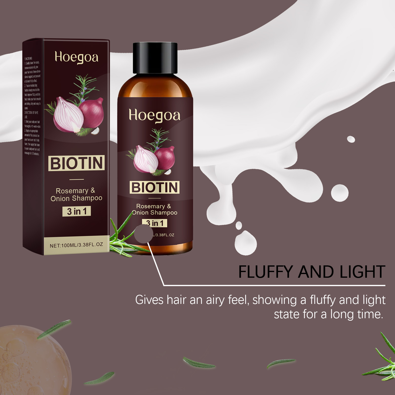 Hoegoa 3-in-1 Zwiebel-Biotin-S – Biotin Shampoo Thickening Bewertung und Preis